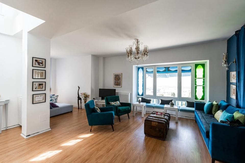 Villa | Living area | Flat-screen TV