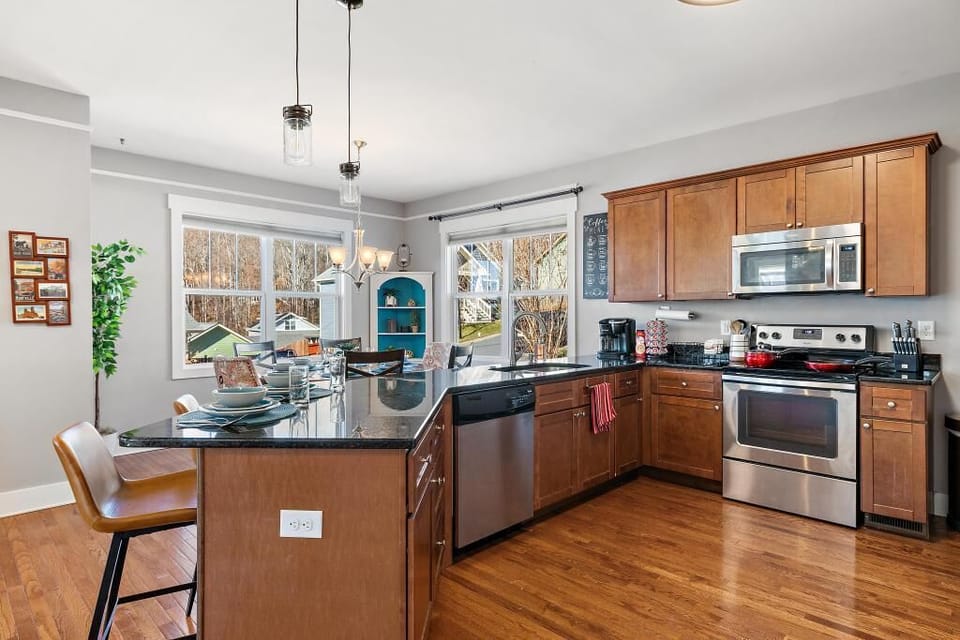 Large kitchen island