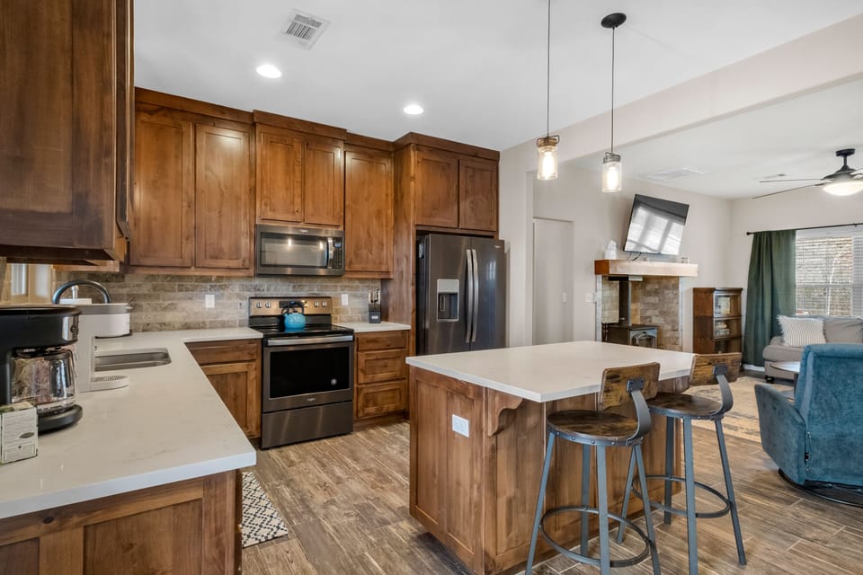 Seating for 2 at the bar!