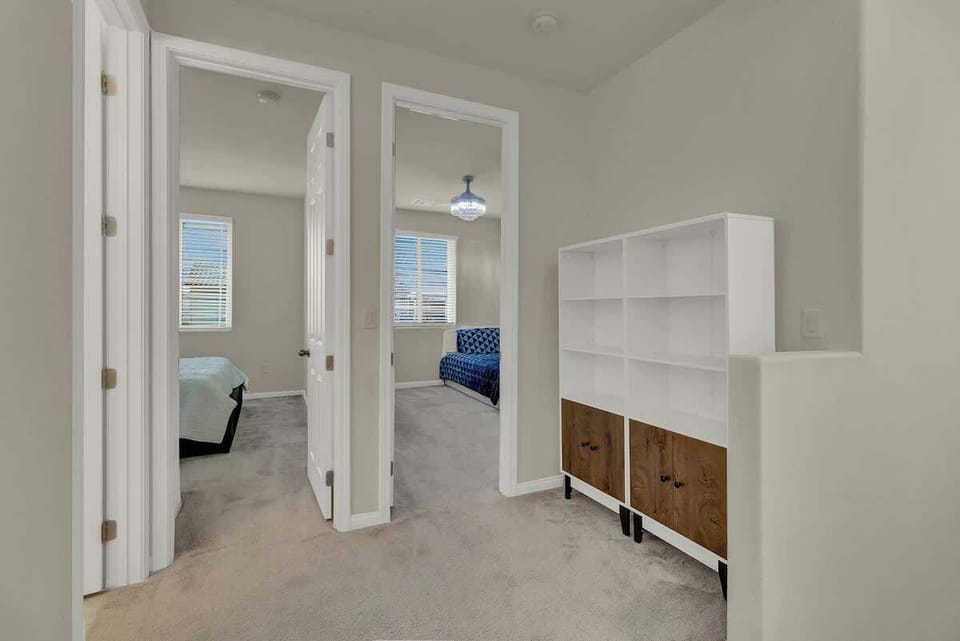 Hallway to bedrooms 2 and 3
