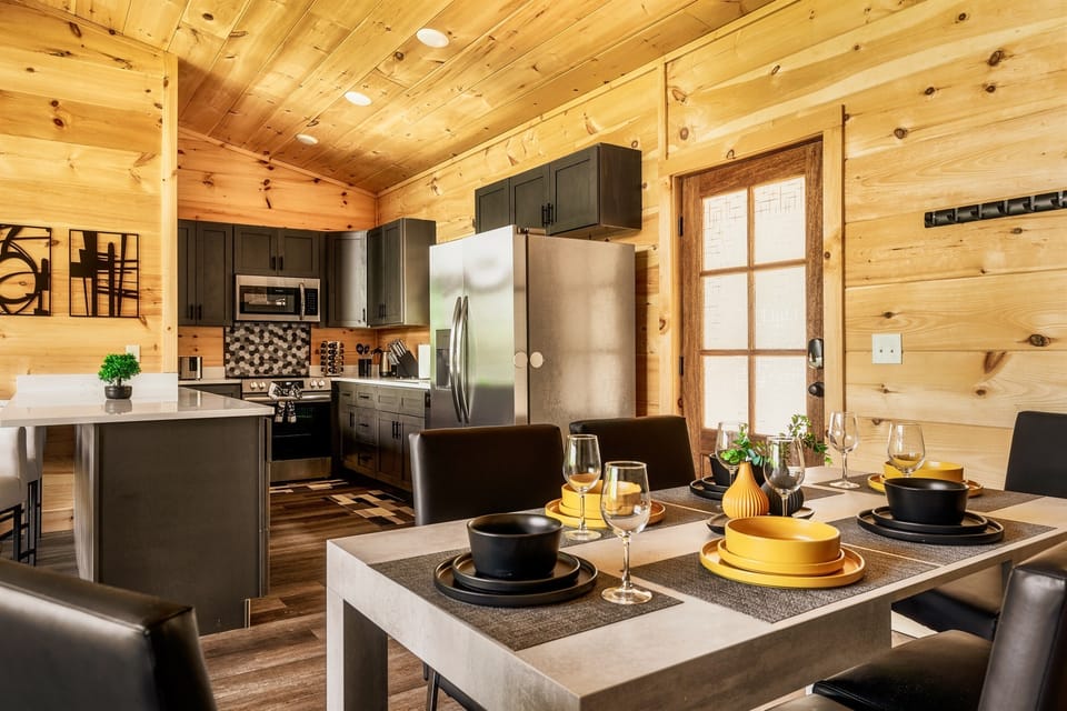 Elegant dining space, where meals become memorable moments