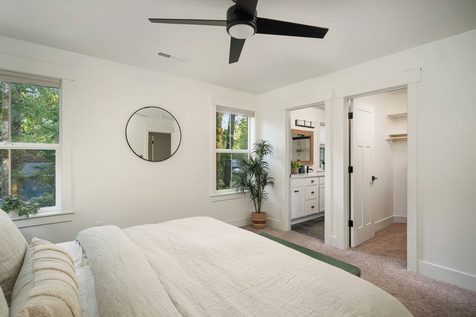 Wake up to walk-in closet space and a private ensuite just steps away.