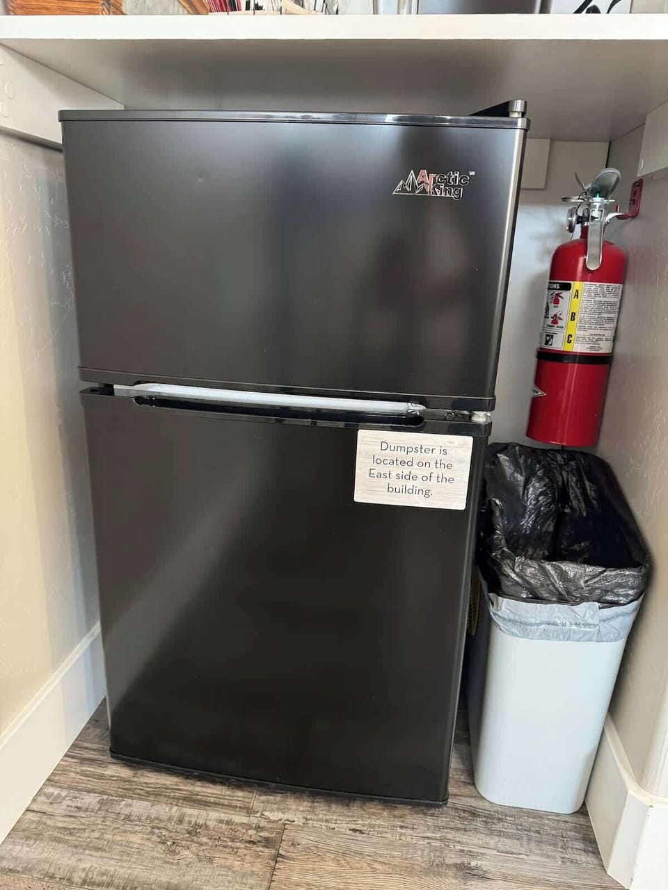 Mini fridge and freezer
