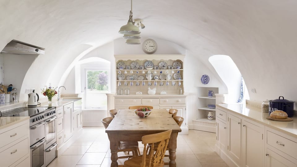 The Tower, Keith Marischal - the spacious and homely country kitchen