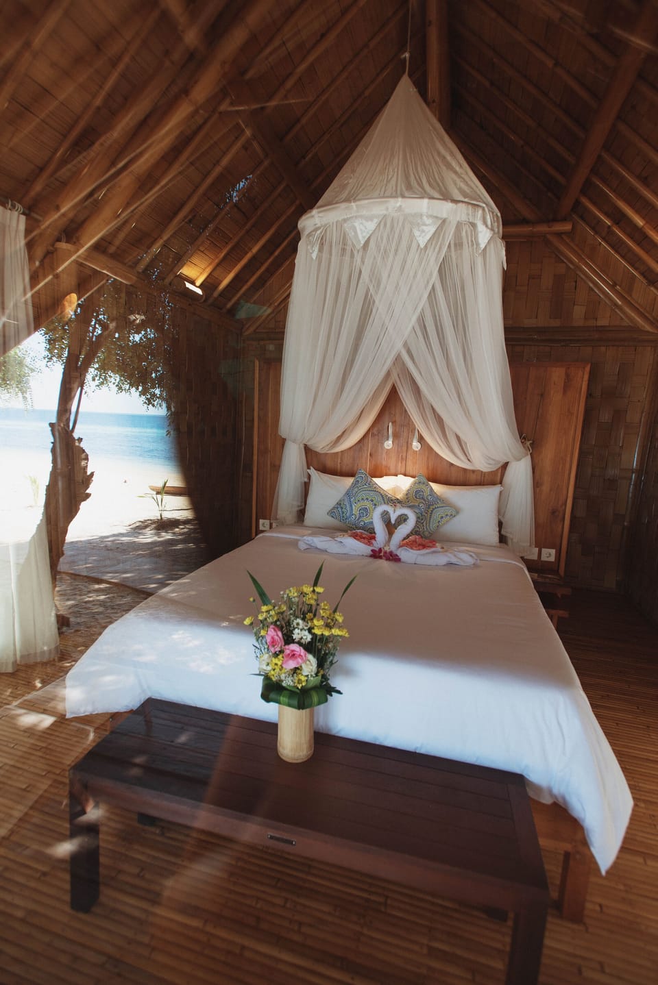 Bungalow, Beachfront (Beachfront Bungalow) | Bed sheets