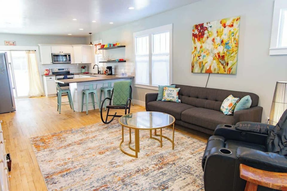 Enjoy TV at the end of a long day of adventures