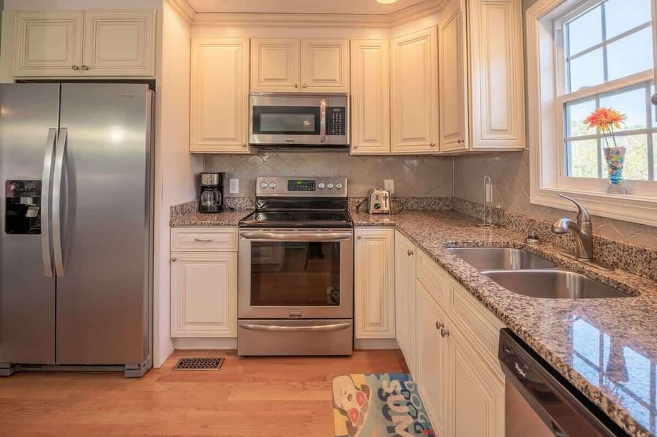 Kitchen with Granite Countertops