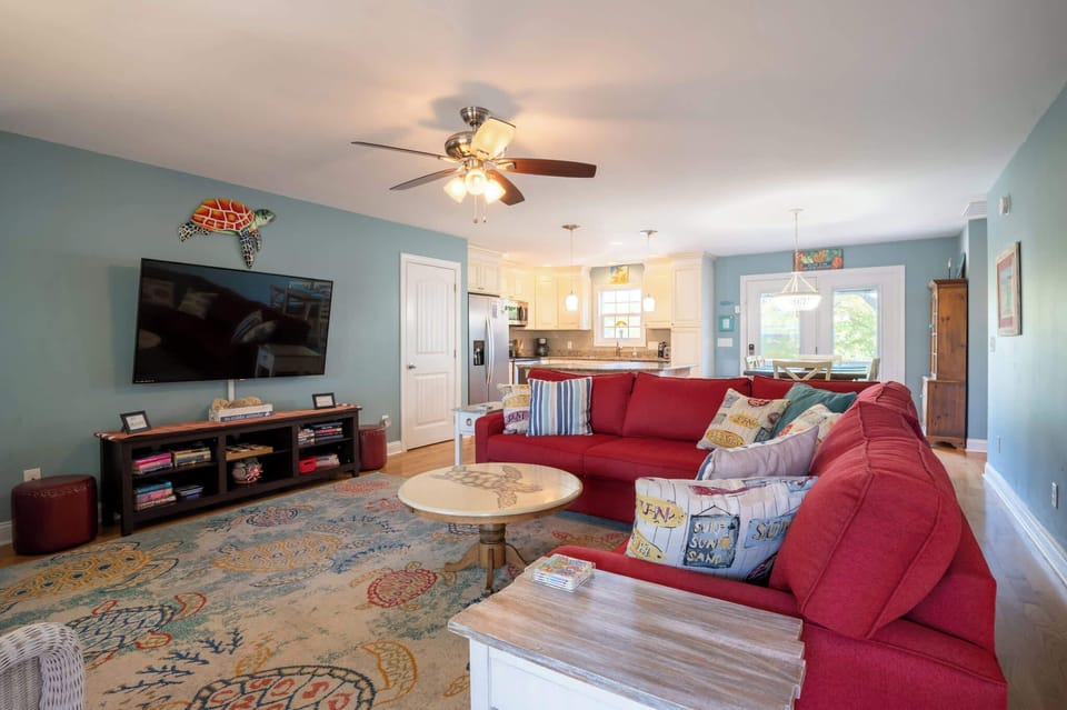 Open concept living room