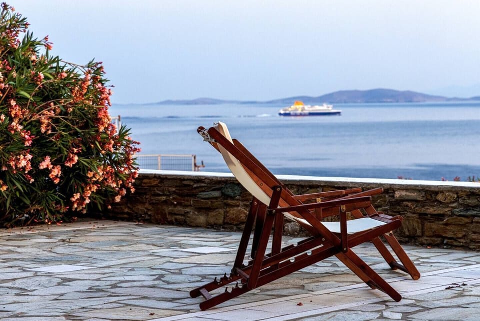 View to aegean sea