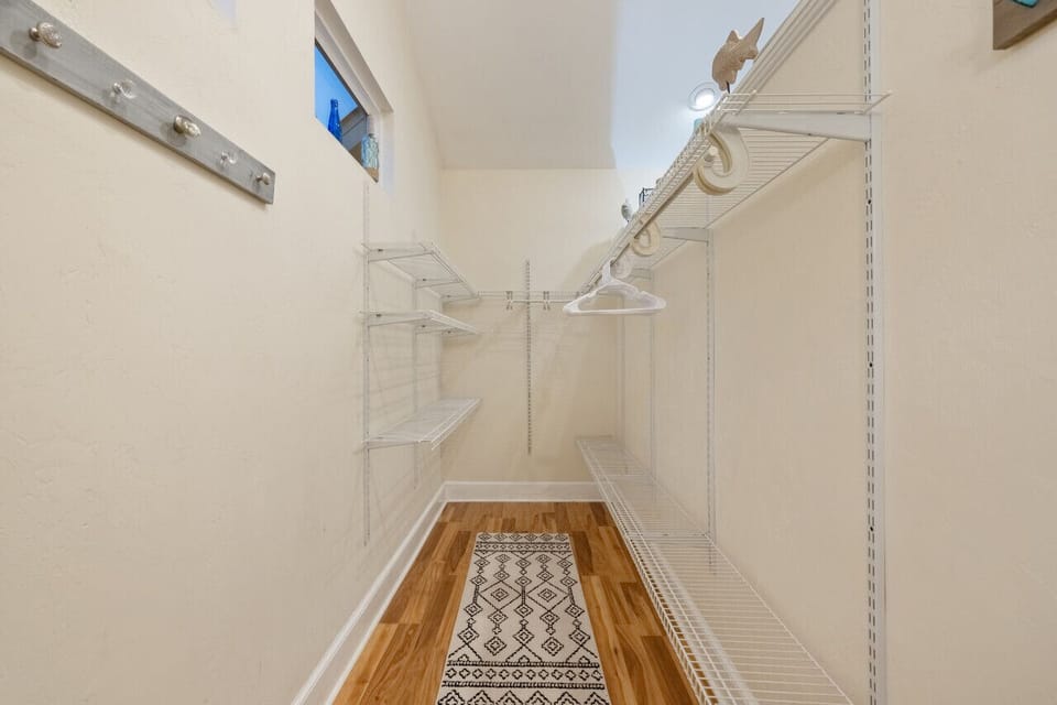 Bedroom #2 walk-in closet