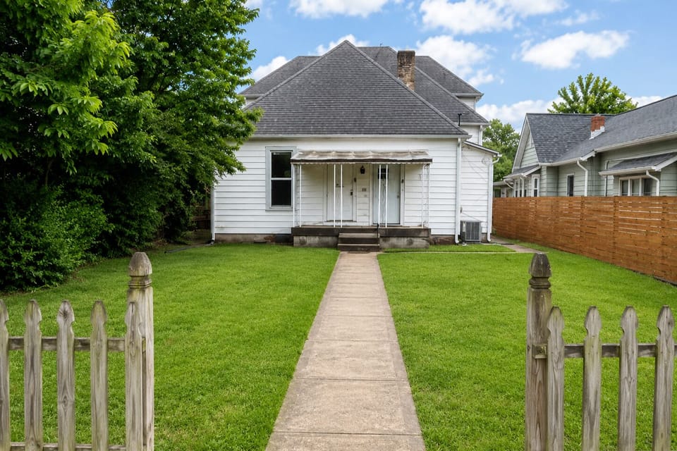 Exterior view of the property