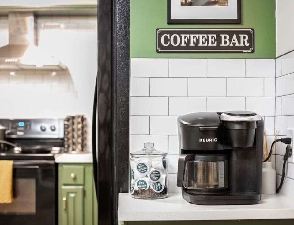 Coffee nook with complimentary coffee & variety of teas – perfect morning start in Arvada