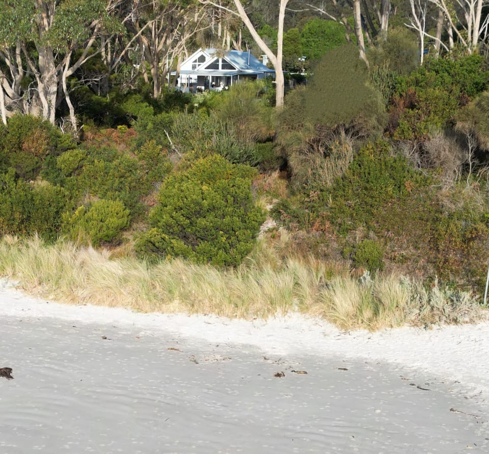 View of house from beach
