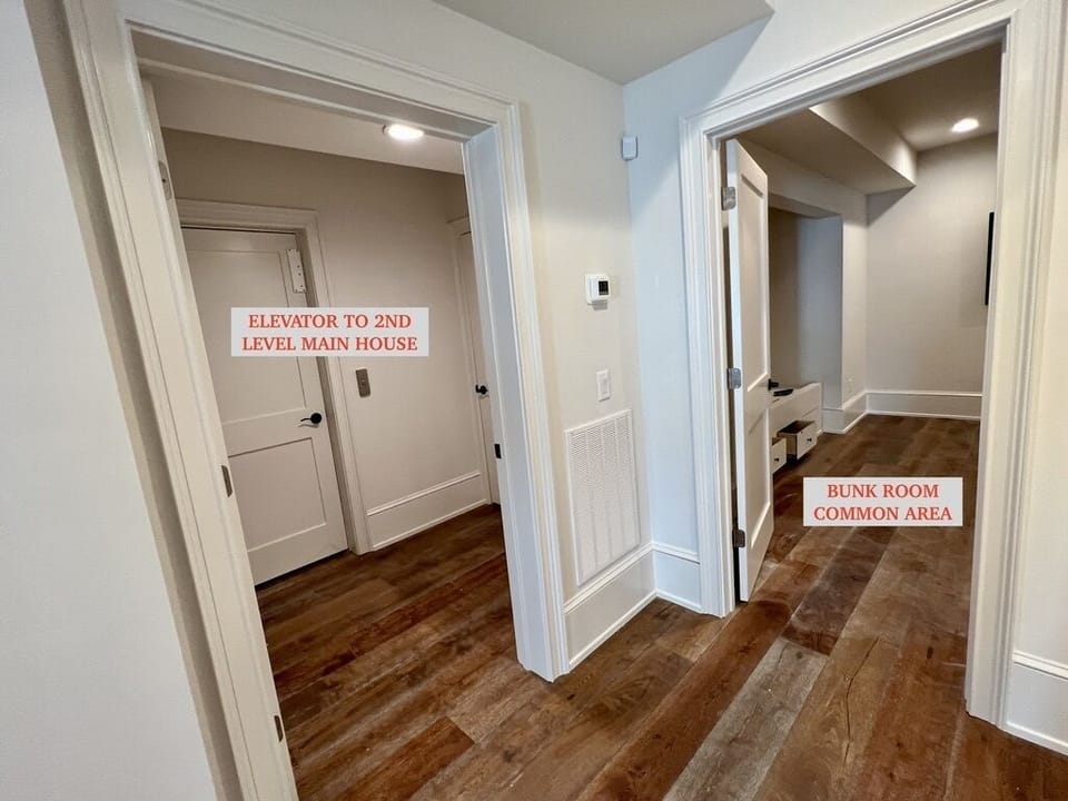 Elevator starts at Lower Level - Elevator to all three floors