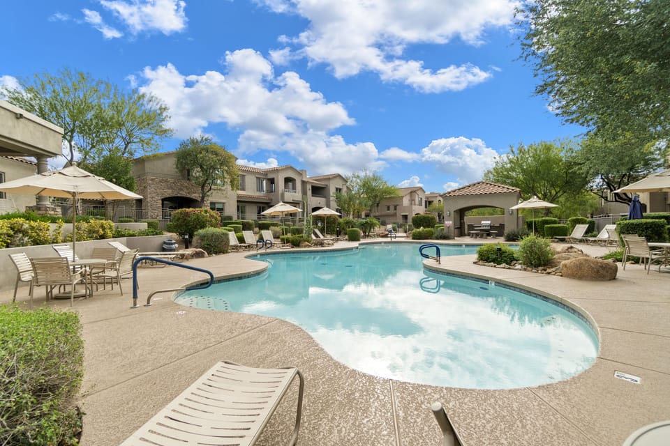 Spend your day in the Arizona sunshine by the heated pool or spa.