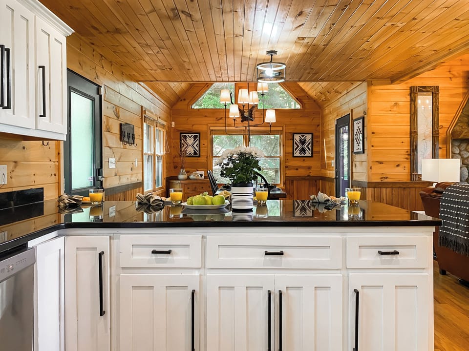 …completes the easy open floor plan - which means…