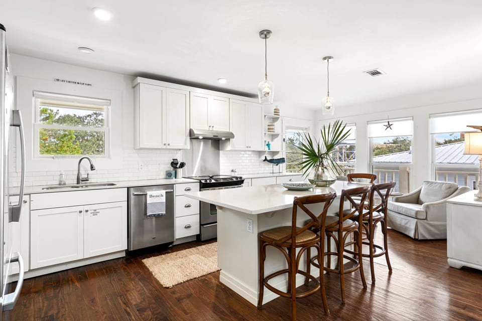 Modern kitchen.
