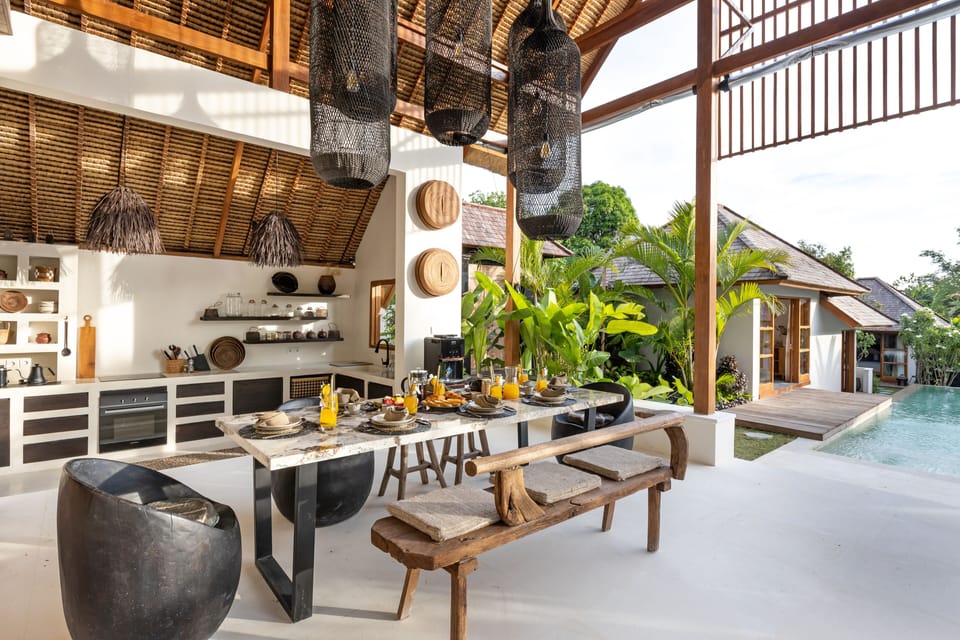 Luxury Villa, 4 Bedrooms, Private Pool | Dining room