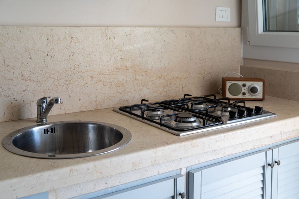Panoramic Apartment, Sea View | Private kitchen