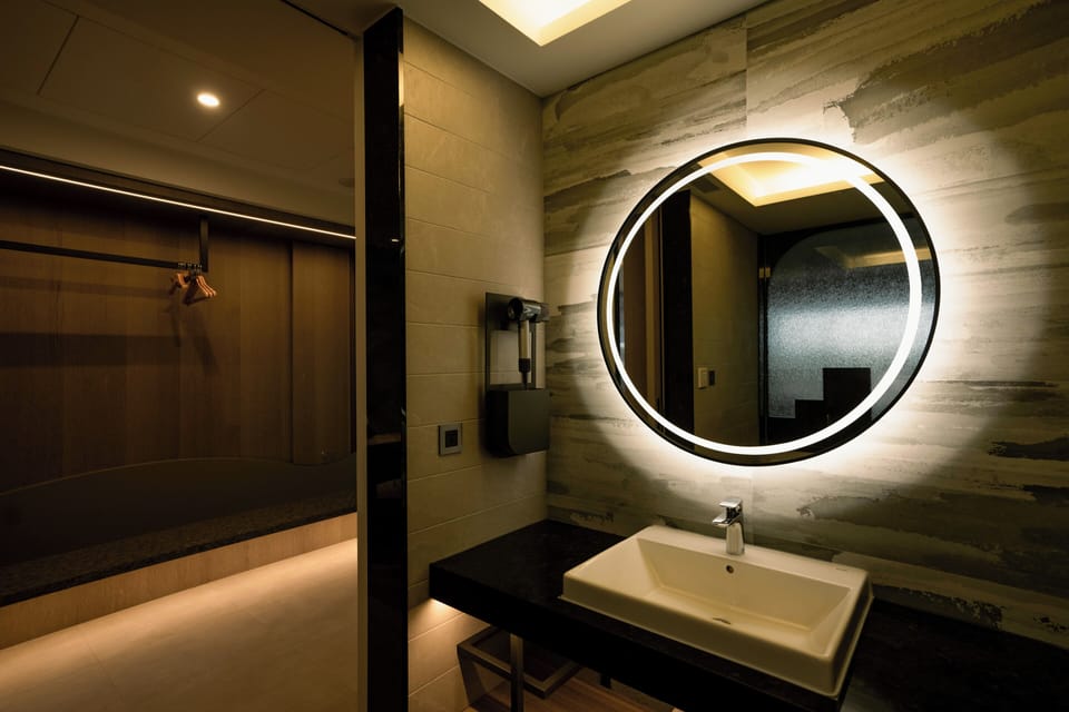 Comfort Quadruple Room, Park View | Bathroom | Separate tub and shower, eco-friendly toiletries, hair dryer, slippers