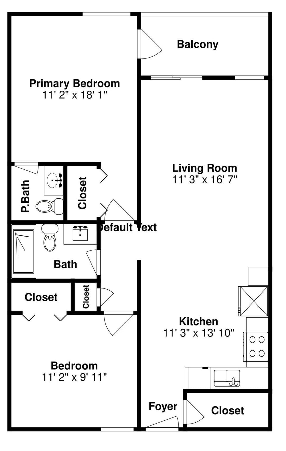 A Place At The Beach - Floor Plan