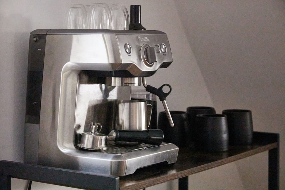 What can we say? We love our Breville Espresso Machine. 
