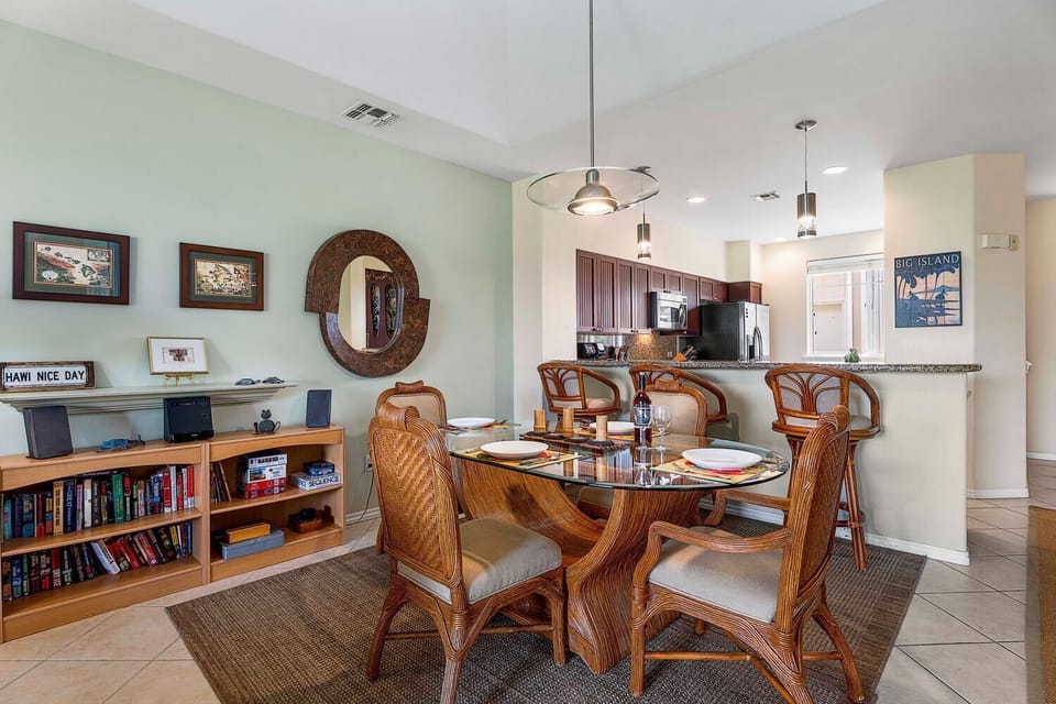 Inside dining area