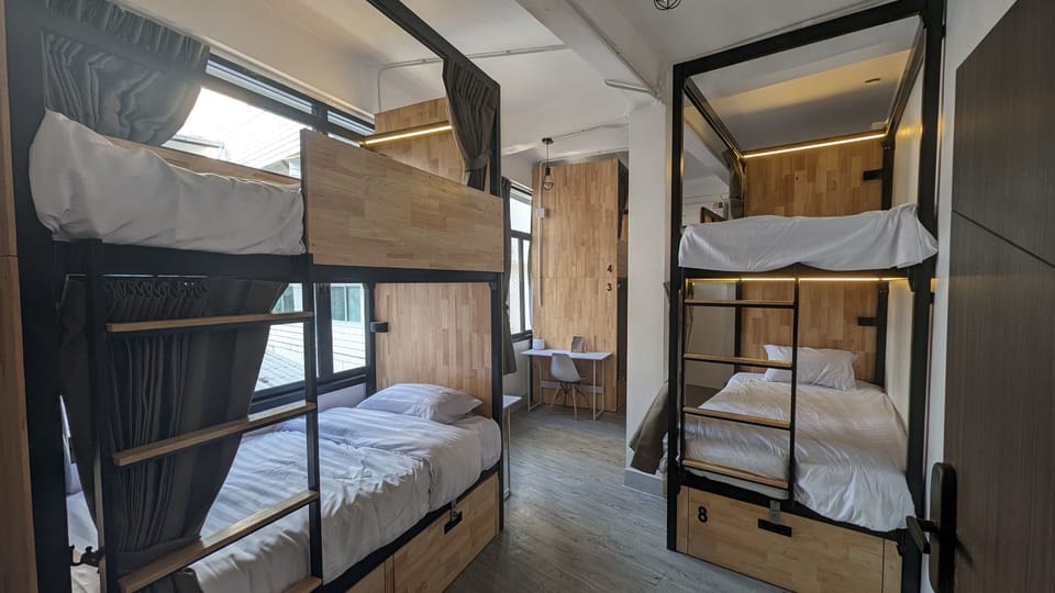 Shared Dormitory | Free WiFi, bed sheets
