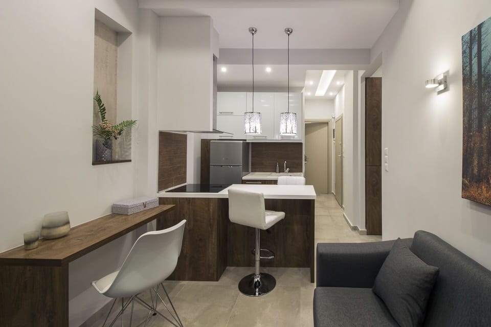 City Apartment, 2 Bedrooms | Living area | 42-inch LED TV with digital channels