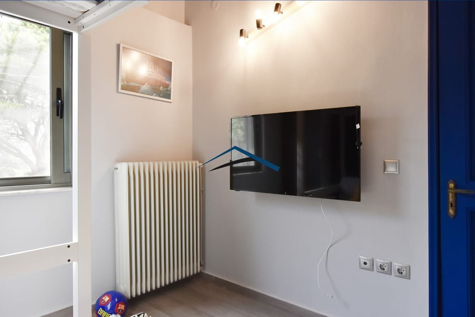 The smart TV in the 1st bedroom