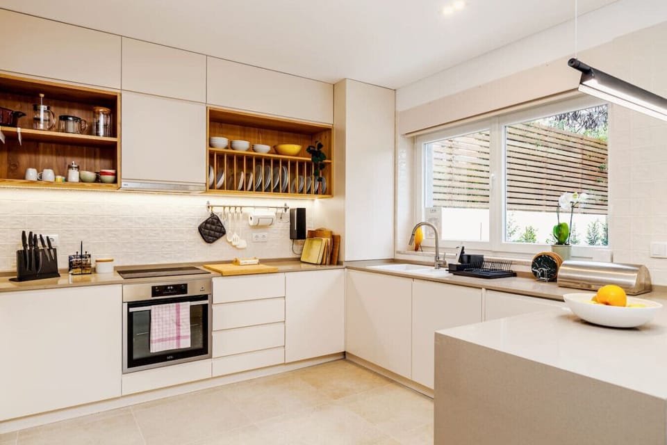 Kitchen - fully equipped down to the smallest detail, should you decide to cook at home