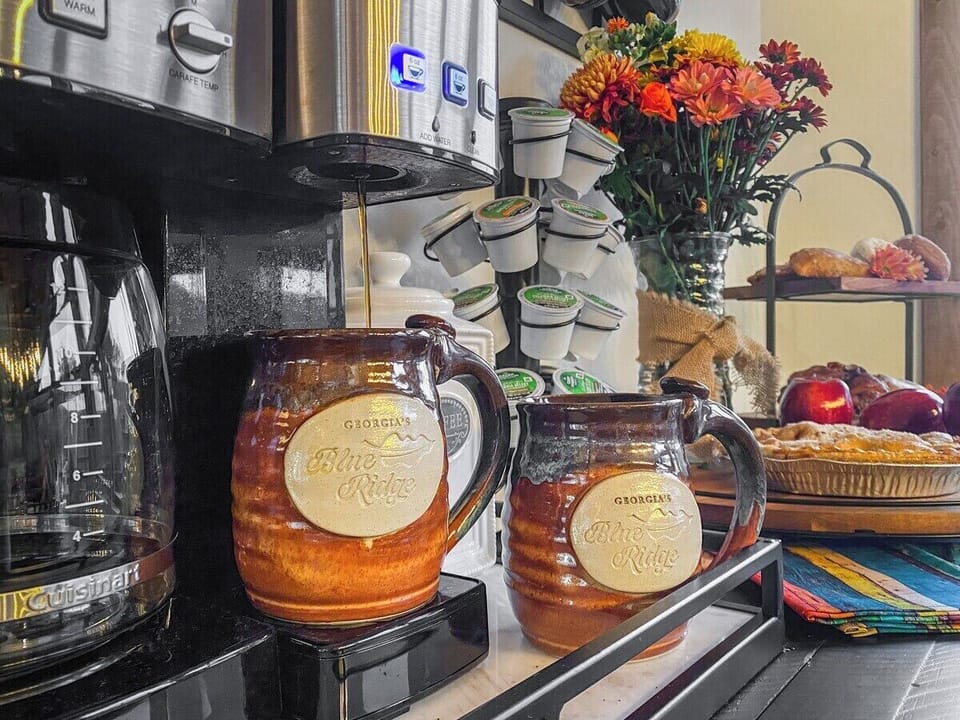 And there's fresh roasted local coffee too, so every meal, from casual breakfast…
