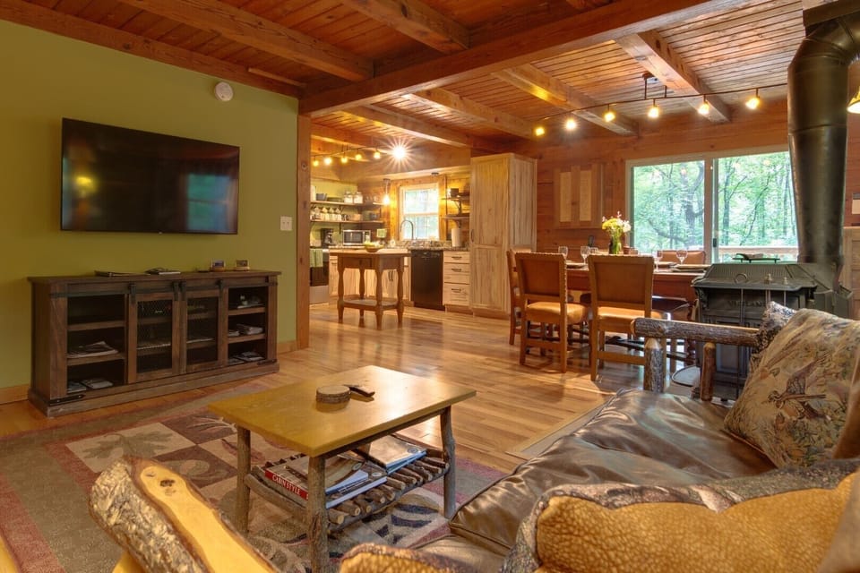 Living Room with Smart TV