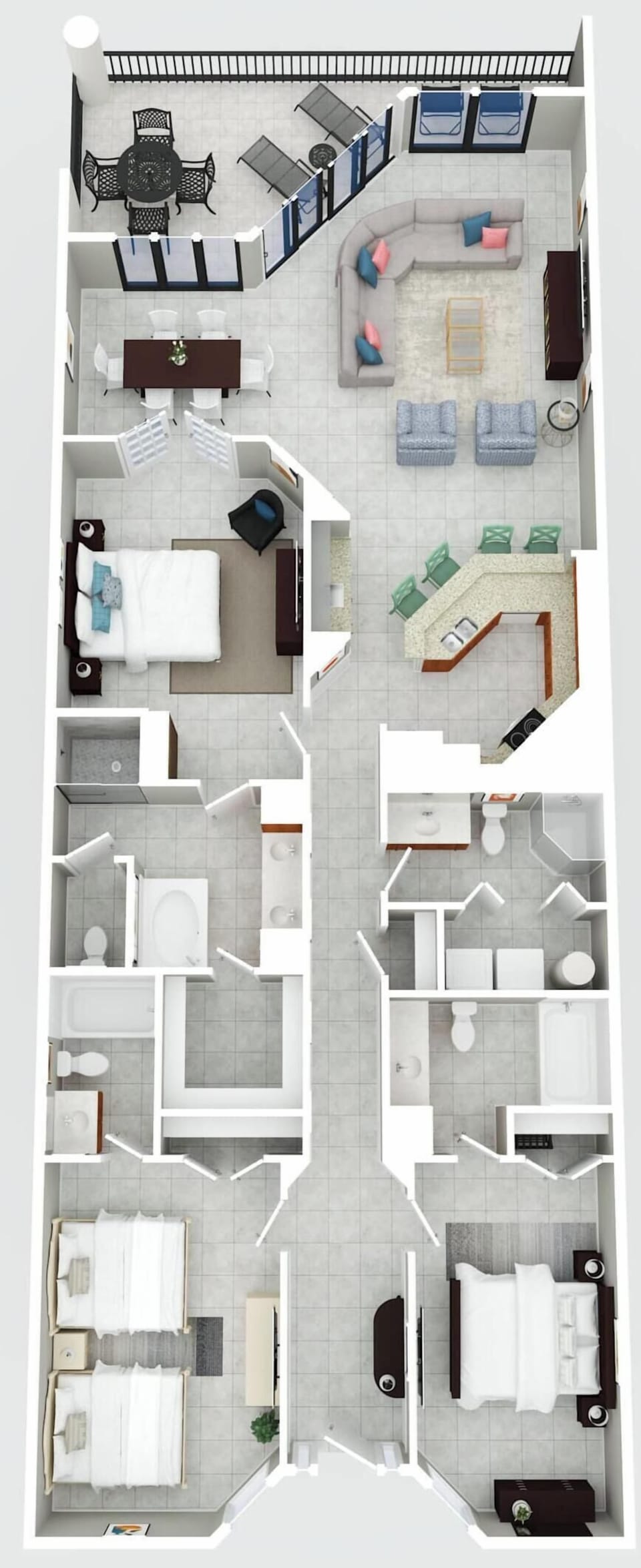 Oasis 1508 floor plan