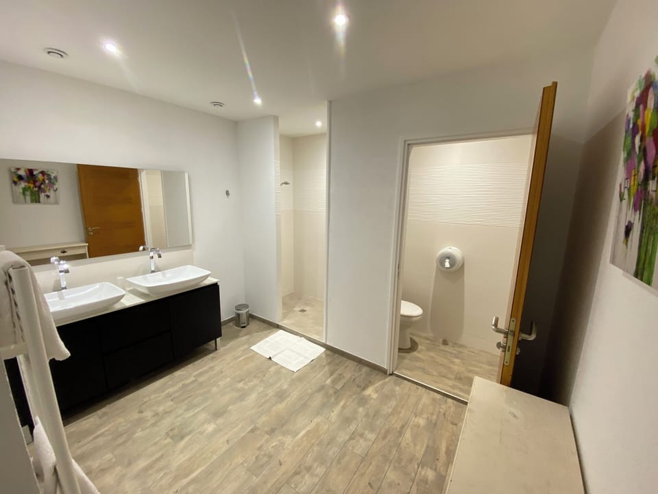 Double Room | Bathroom | Free toiletries, hair dryer, towels