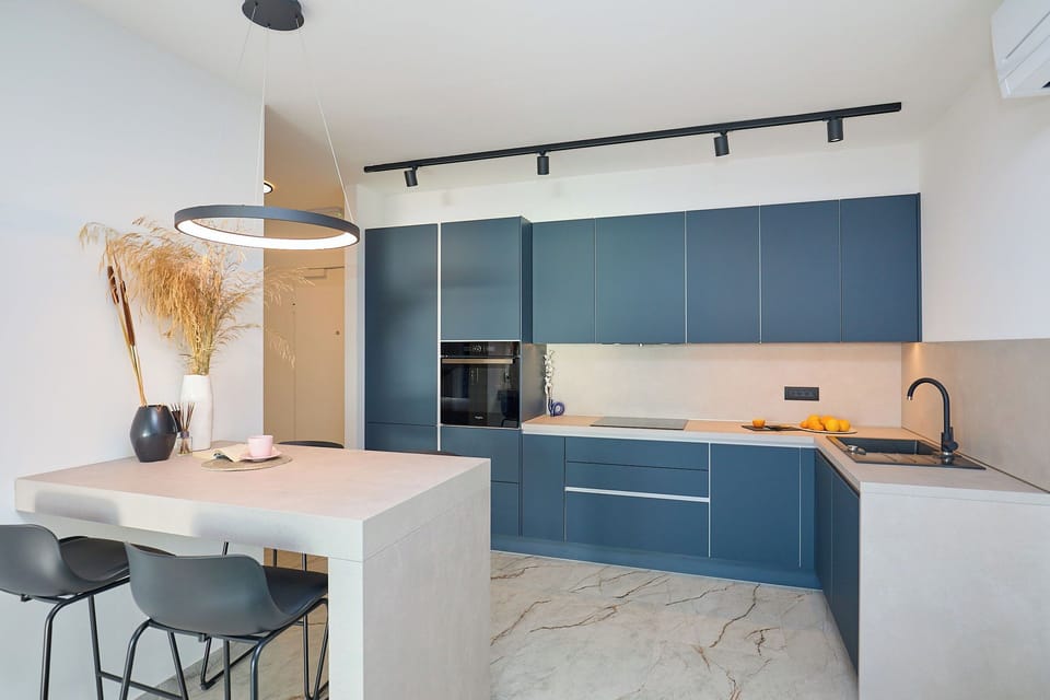Kitchen and dining seats