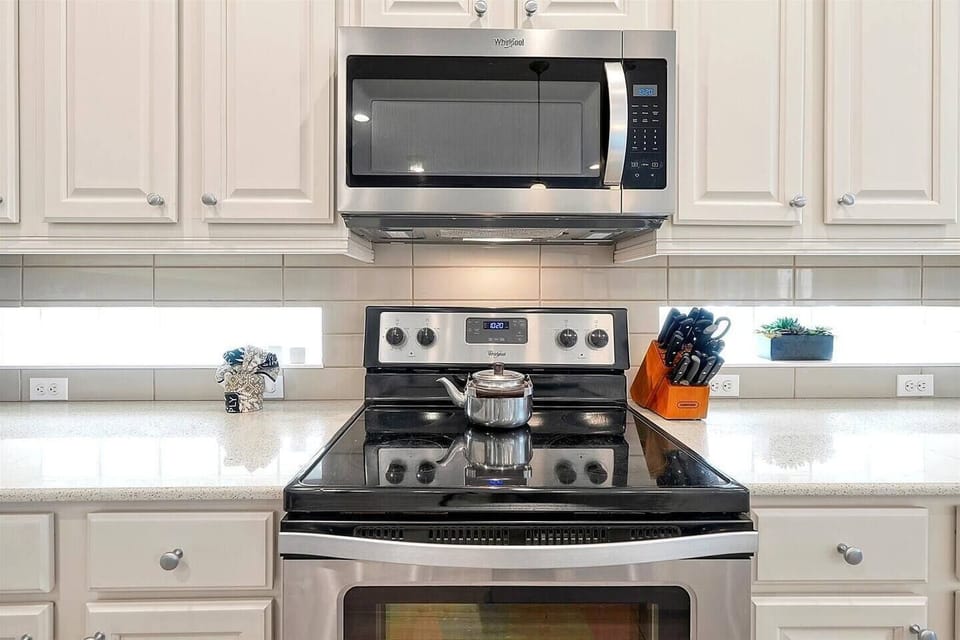Stainless steel appliances