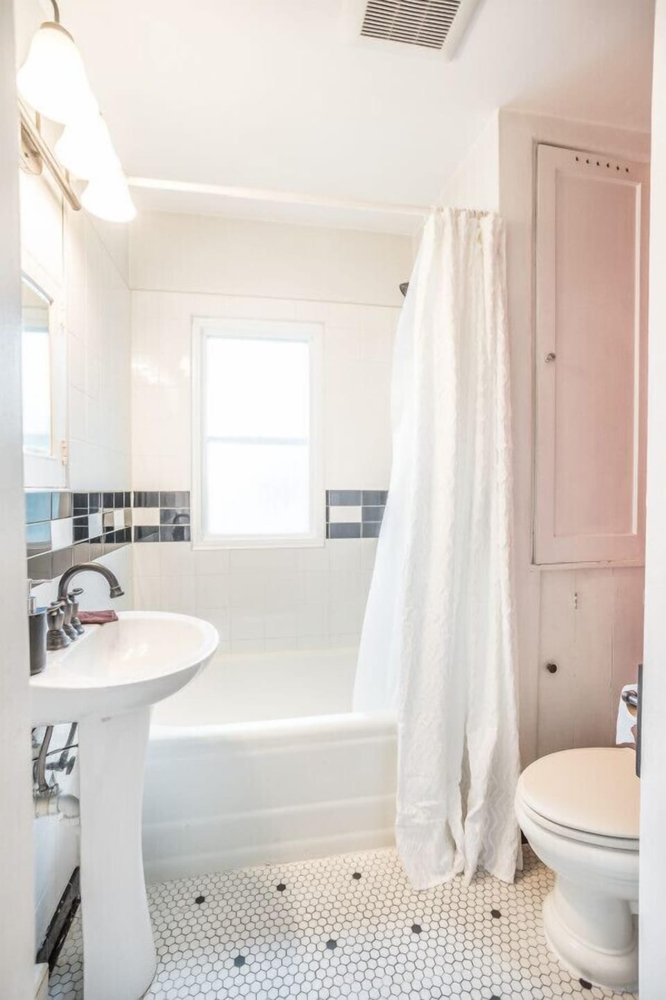 Experience convenience and functionality in our well-appointed bathroom.