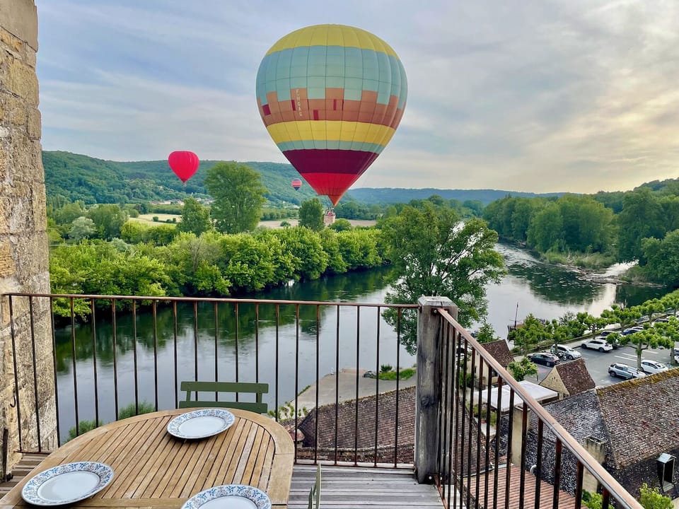 Sightings of hot air balloons are a frequent and delightful occurrence