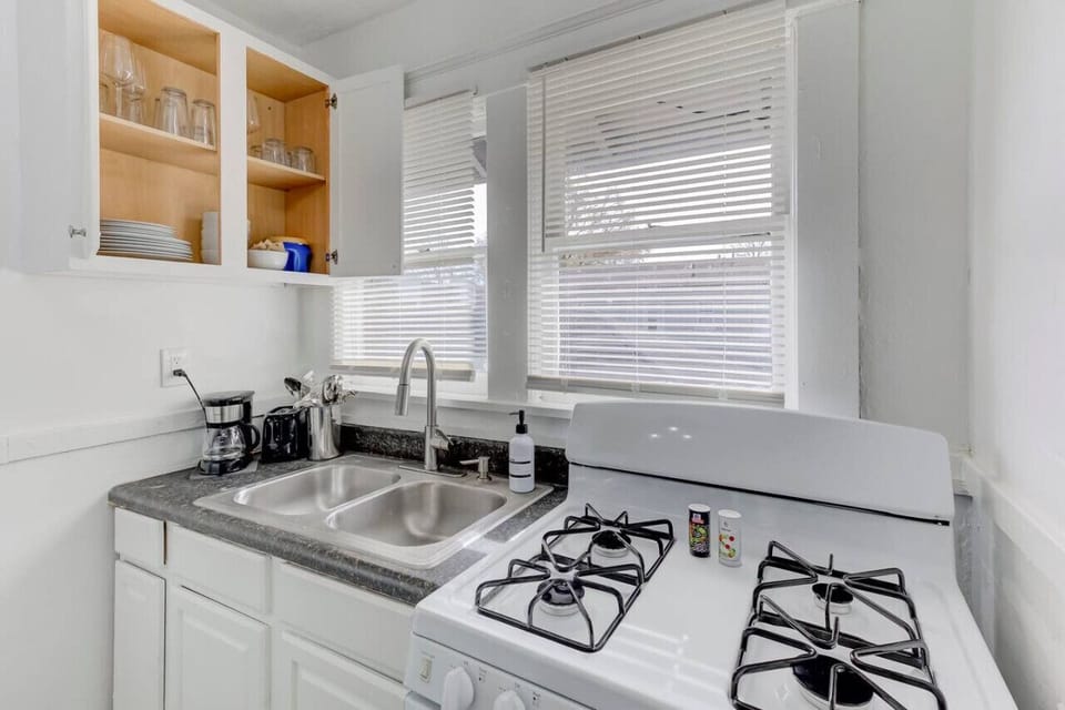 Unlock culinary creativity in our fully equipped kitchen, designed for both convenience and inspiration