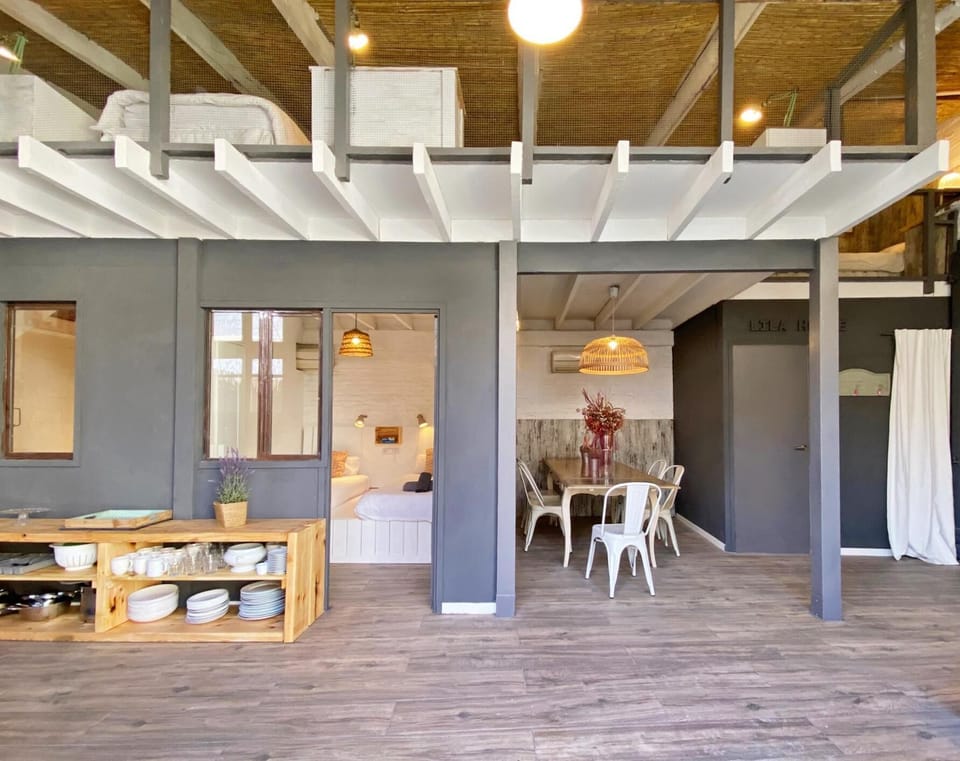 living room and dining table 