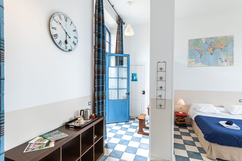 Family Quadruple Room, 1 Bedroom, Non Smoking, Garden View (AU CLAIR DE LA LUNE) | Premium bedding, desk, laptop workspace, soundproofing