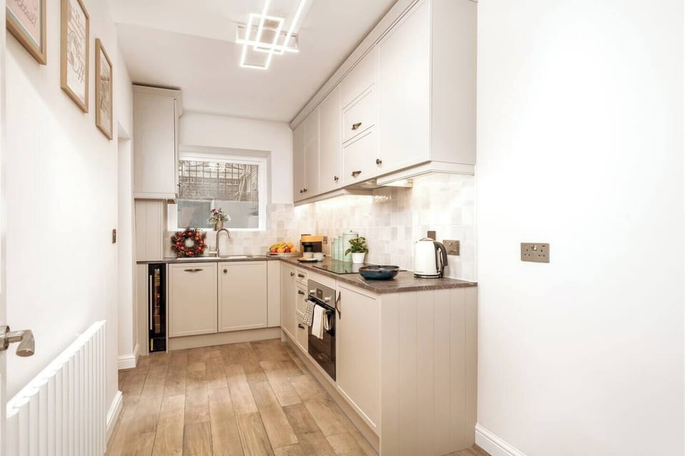 The kitchen is thoughtfully furnished with all the essential appliances and utensils you need to create culinary masterpieces or prepare a quick meal.