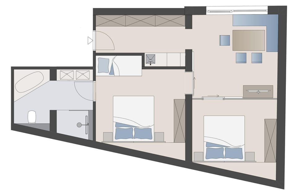 Apartment Lasalt | Floor plan