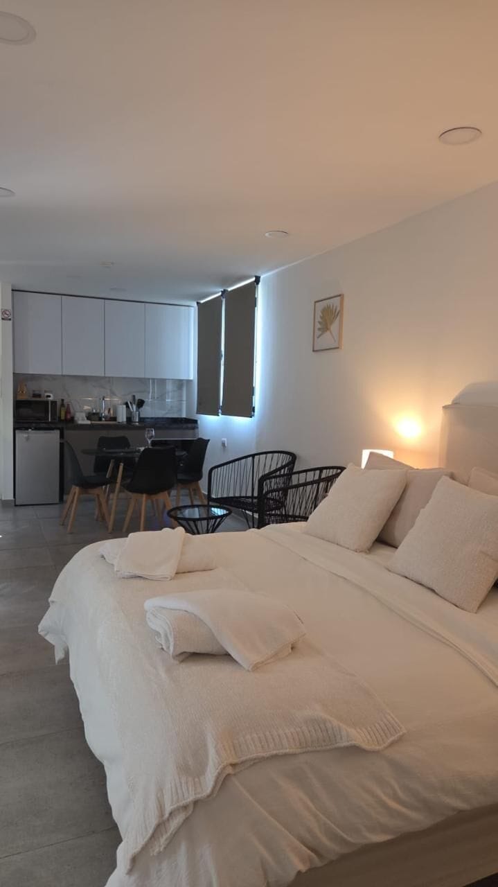 1 bedroom, blackout drapes, iron/ironing board, WiFi (free)