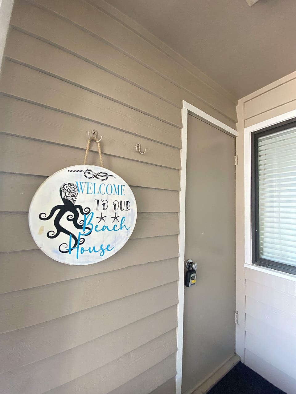 Laundry Outside of Entry