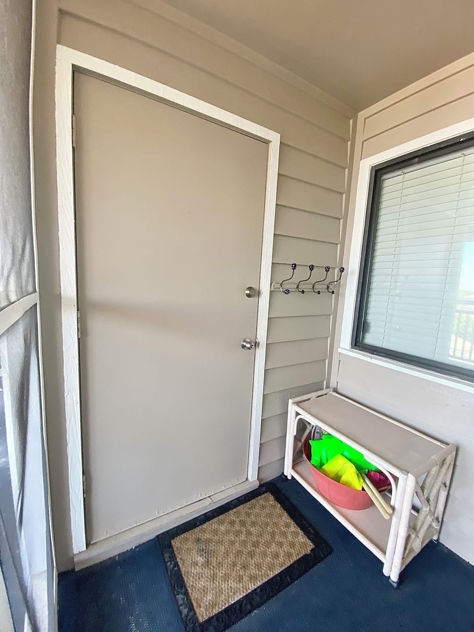 Laundry Outside of Entry