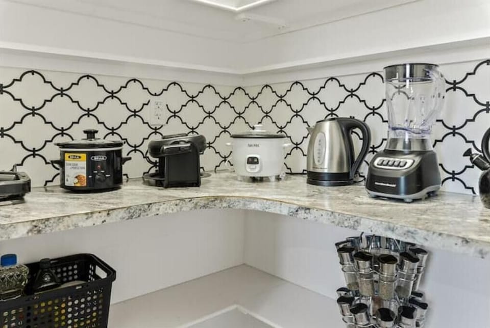 "Little gadgets, big help – find them in our pantry for an easy stay