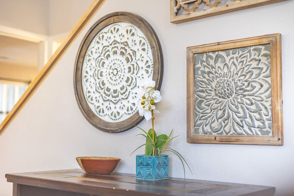 Tastefully decorated to feel like home