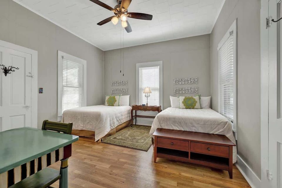 House, Multiple Beds, Patio (802 East Austin St.) | 2 bedrooms, individually decorated, individually furnished, bed sheets